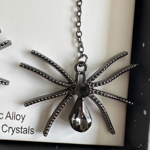 Eye Candy Spider Earrings - Picture 2 of 5